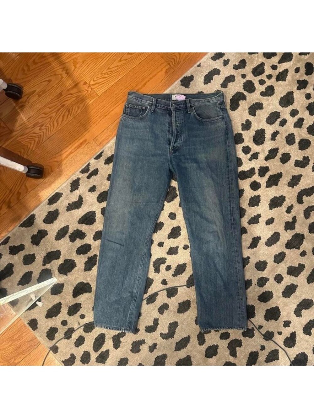 Agolde Straight Blue‎ Jeans Size